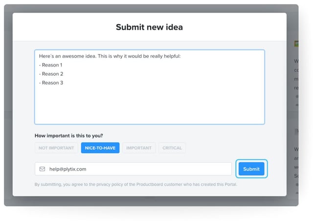 Submit idea 2