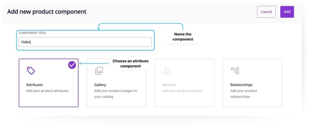 add new component