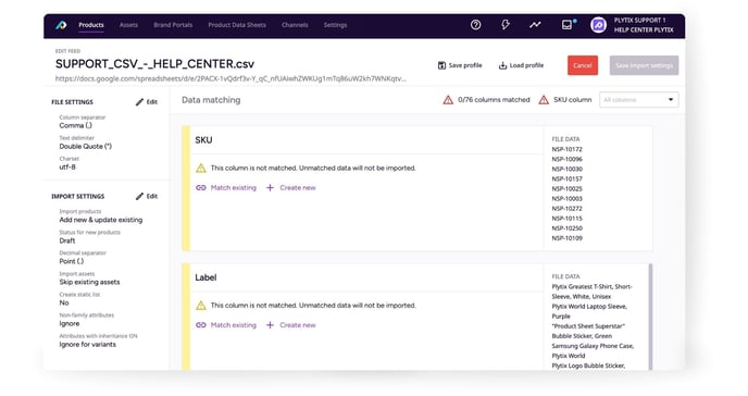 Importing Product Data from ERPs-3