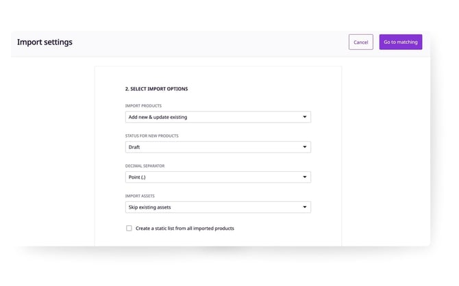 import-options