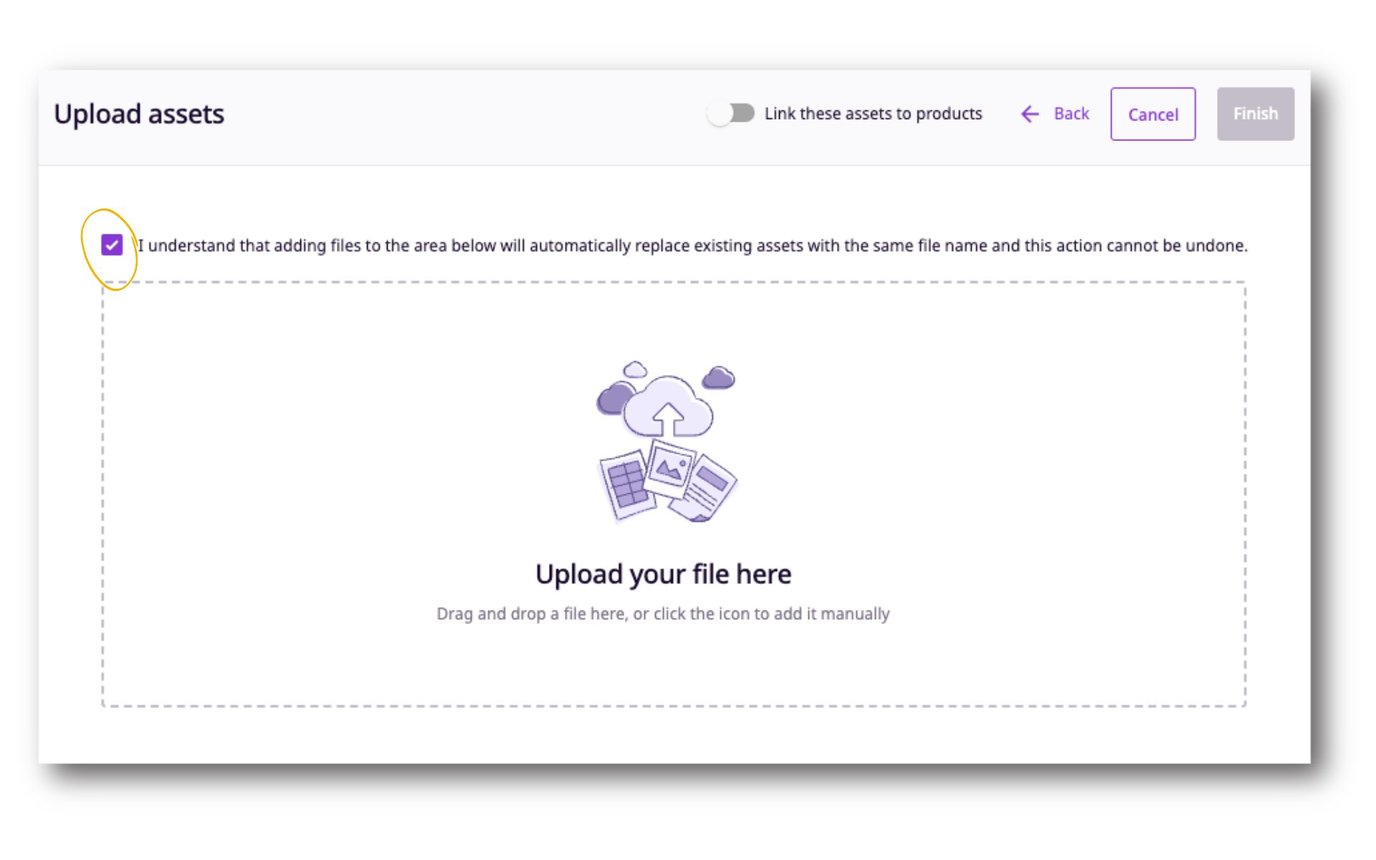 Uploading and Importing Assets