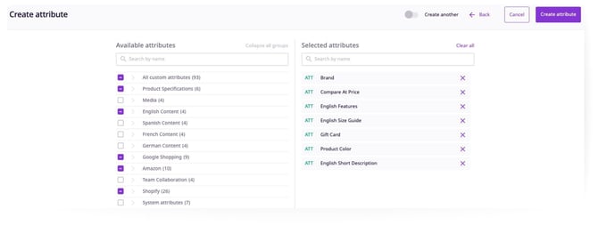 add attributes 