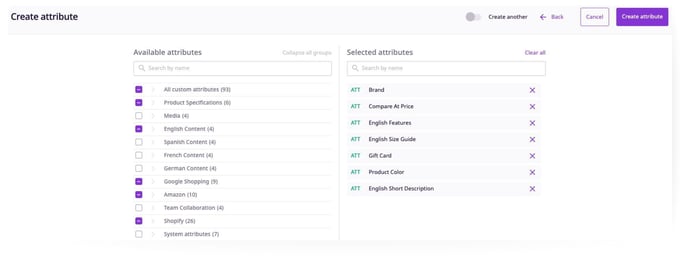 add attributes 