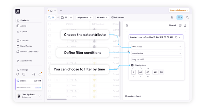 attribute-calendar-filter