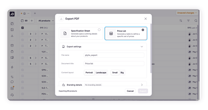 overview-export-PDF-price_list