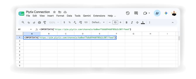 2. import data command