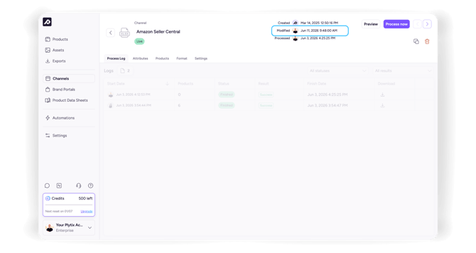 9. Channel updates