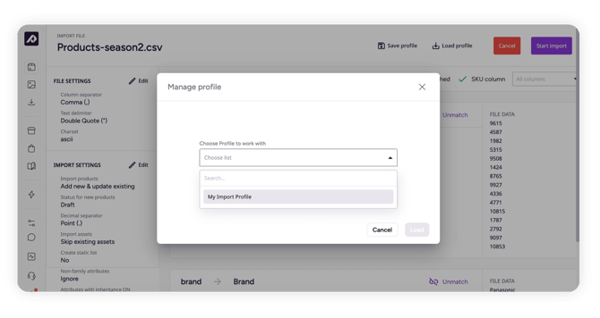 import-load_profile-manage_profile