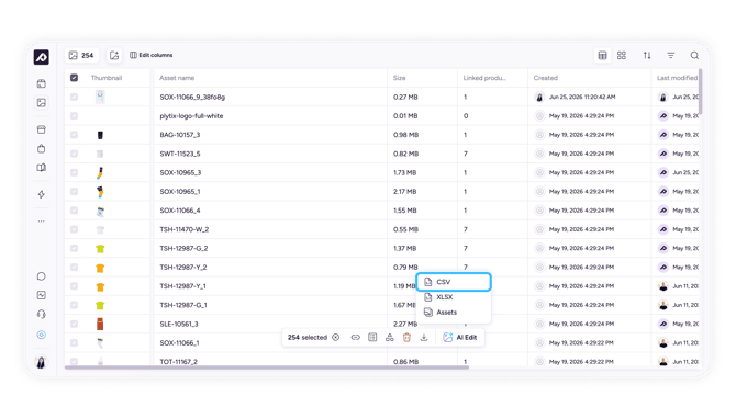 assets-export-formats