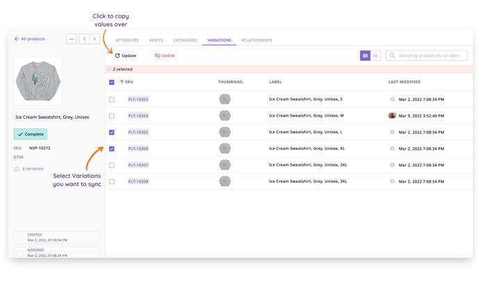 sync-updates-variations