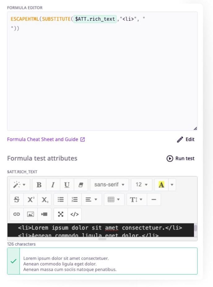 ESCAPEHTML Operation - 1