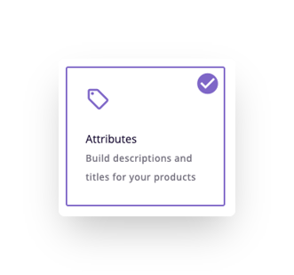 the attribute component allows you to add and customize the way you display attributes in Plytix product sheets 