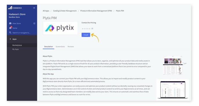 install-plytix-apps