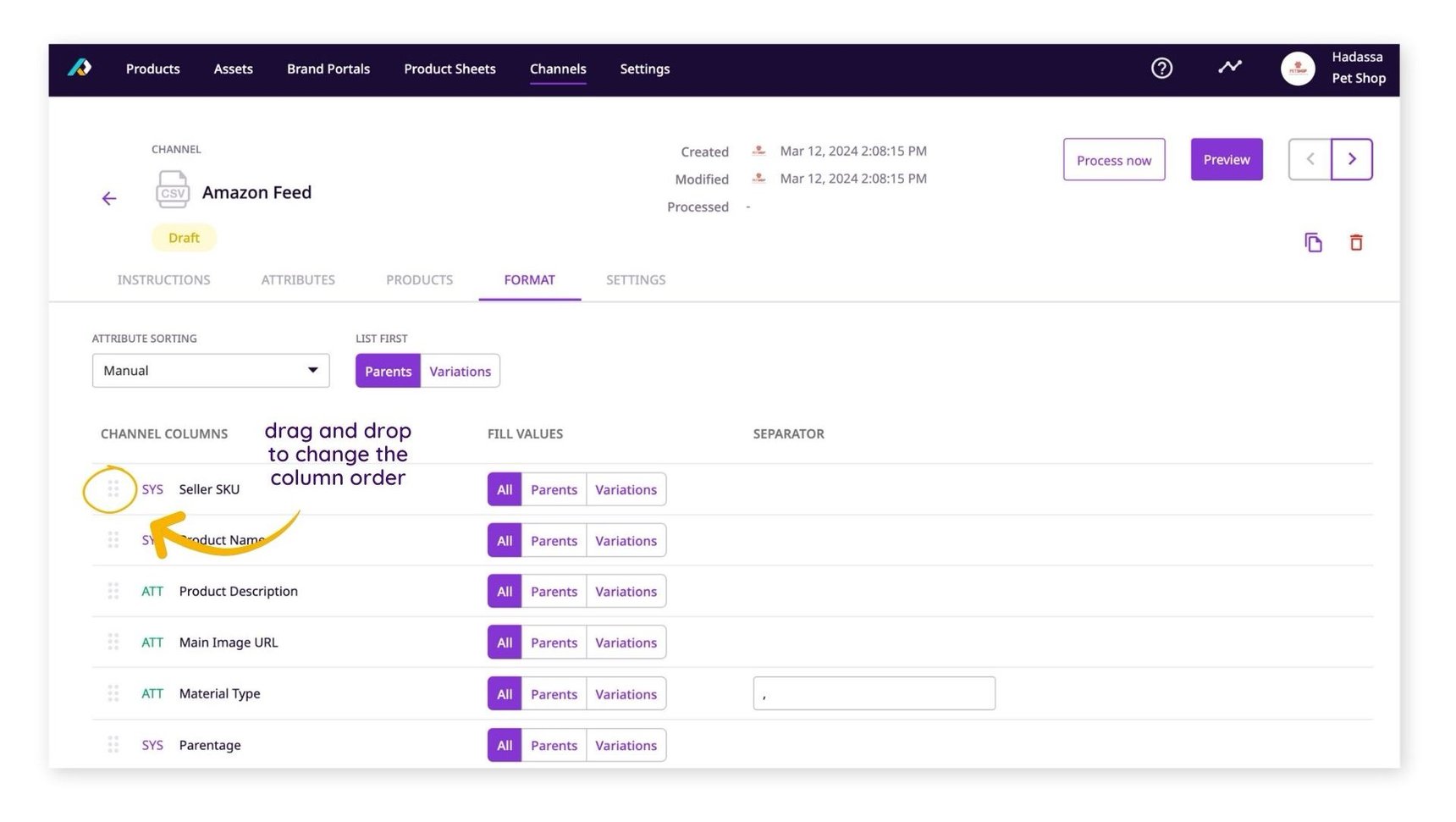 Amazon | Creating a CSV Feed for Amazon Seller Central