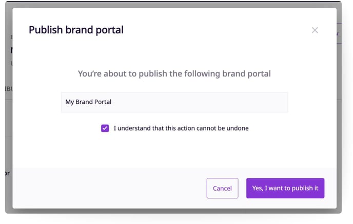 Publish-brand-portal