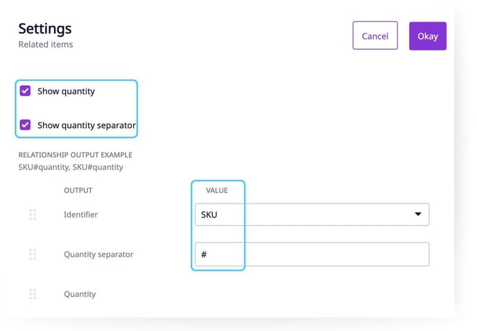 Defining Export Settings for Attributes-4.1