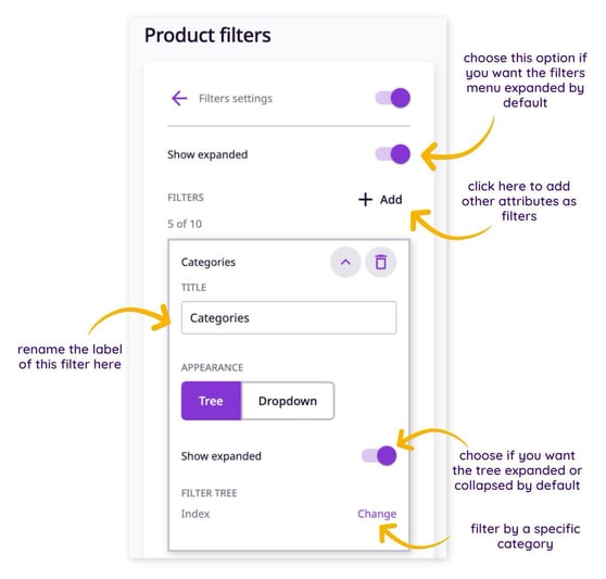 (updated) product-filters