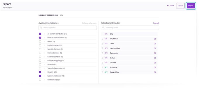 Exportattributes (1)