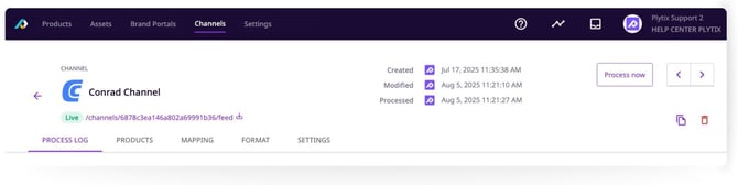 Conrad - Main page