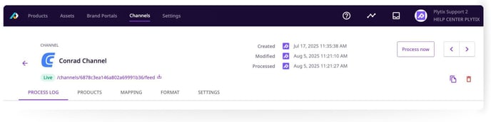 Conrad - Main page