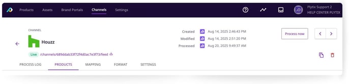 Getting Started with Houzz & Plytix - main