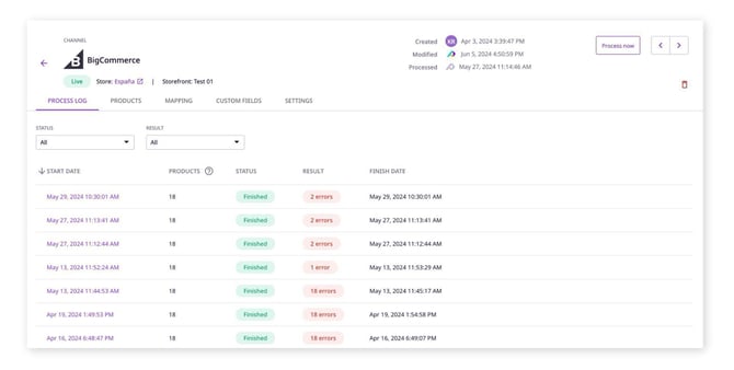 process-log