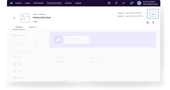 data sheets - preview