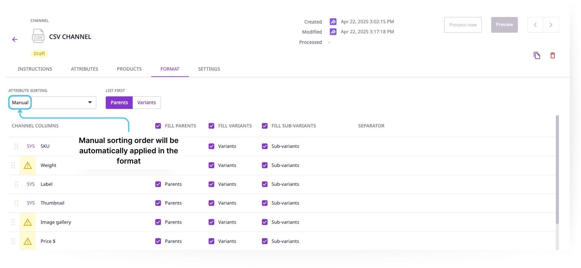 Channelable Ui Csv Example Uploading a CSV template into your CSV or XML Channel