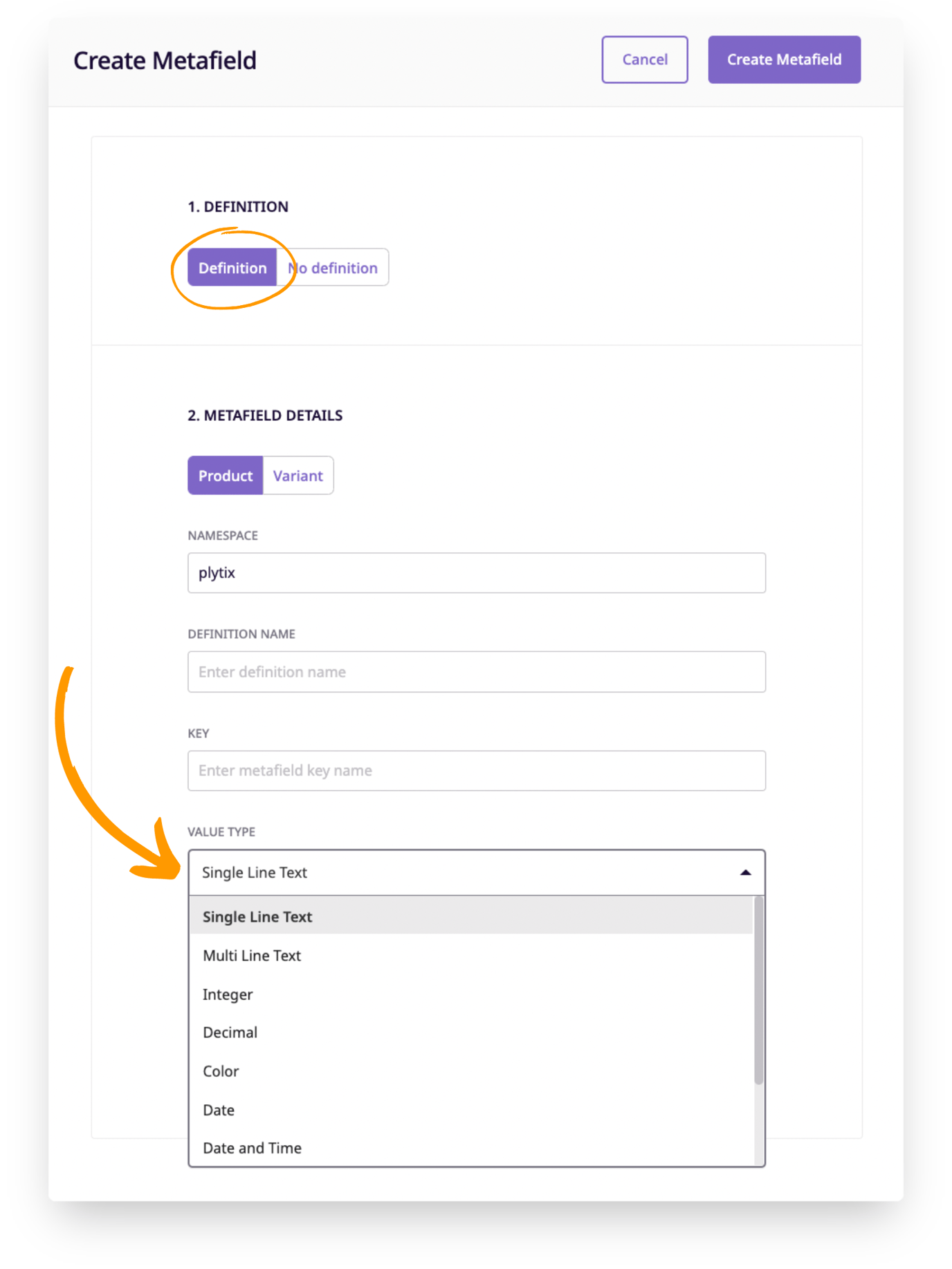 Using Shopify Metafields