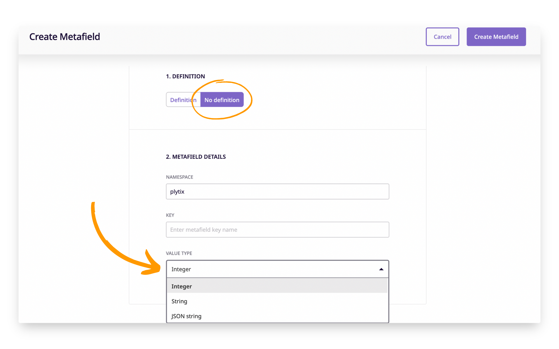 Using Shopify Metafields