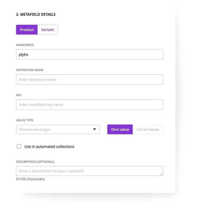Using Shopify Metafields