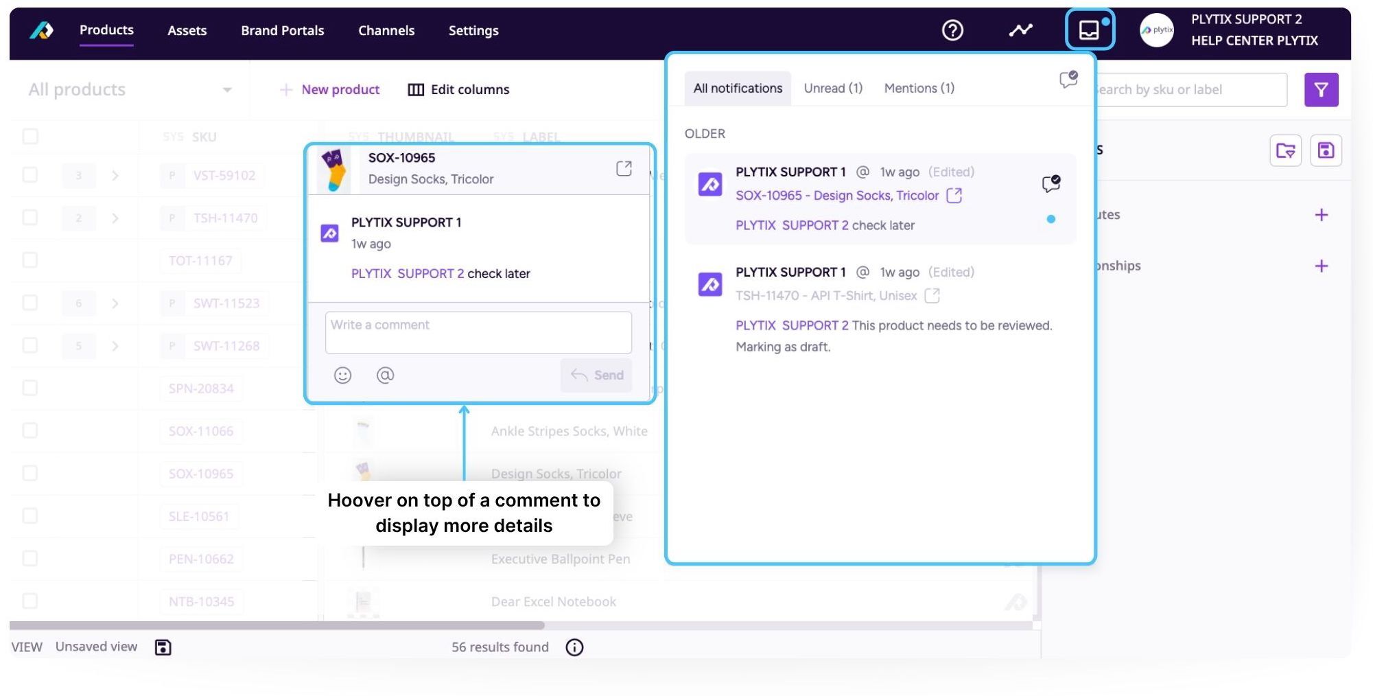 🆕 Commenting on Products
