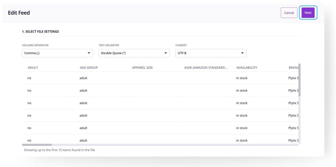 Connecting a Plytix Channel with Google Sheets-8