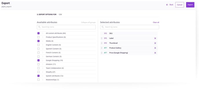 choose-attributes-to-export