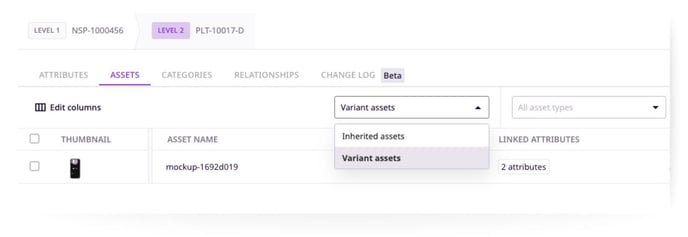 Navigating the Product Detail Page-Assets-Inheritance