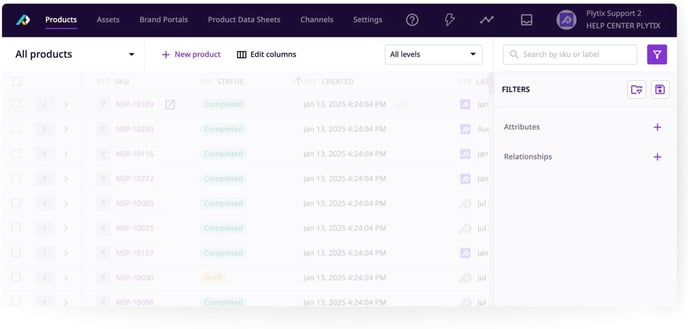 Navigating the Product Overview Page - Product Overview Options