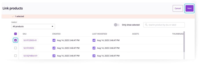 Managing Linked Products 2