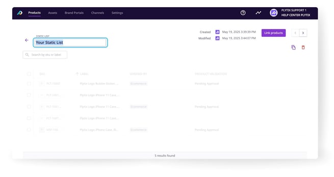Working with Product Lists 18