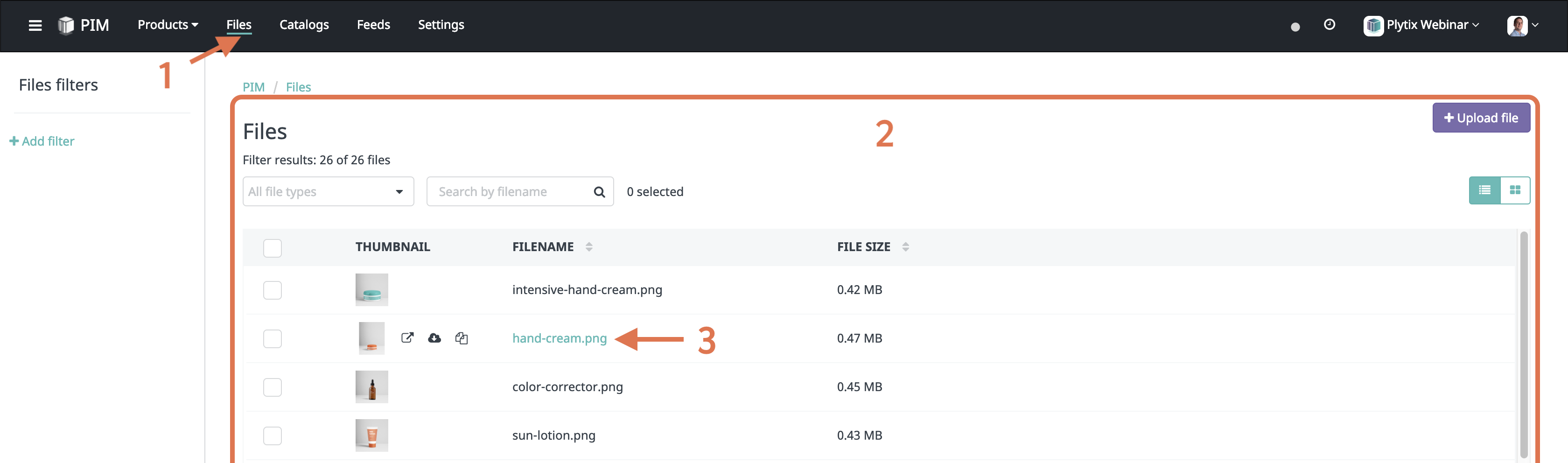 Downloading a file by navigating to the file